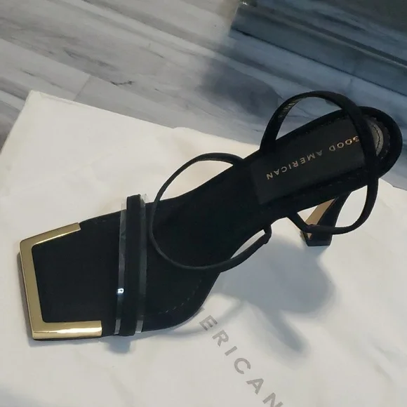 NWT GOOD AMERICAN HEELS - Picture 6 of 11